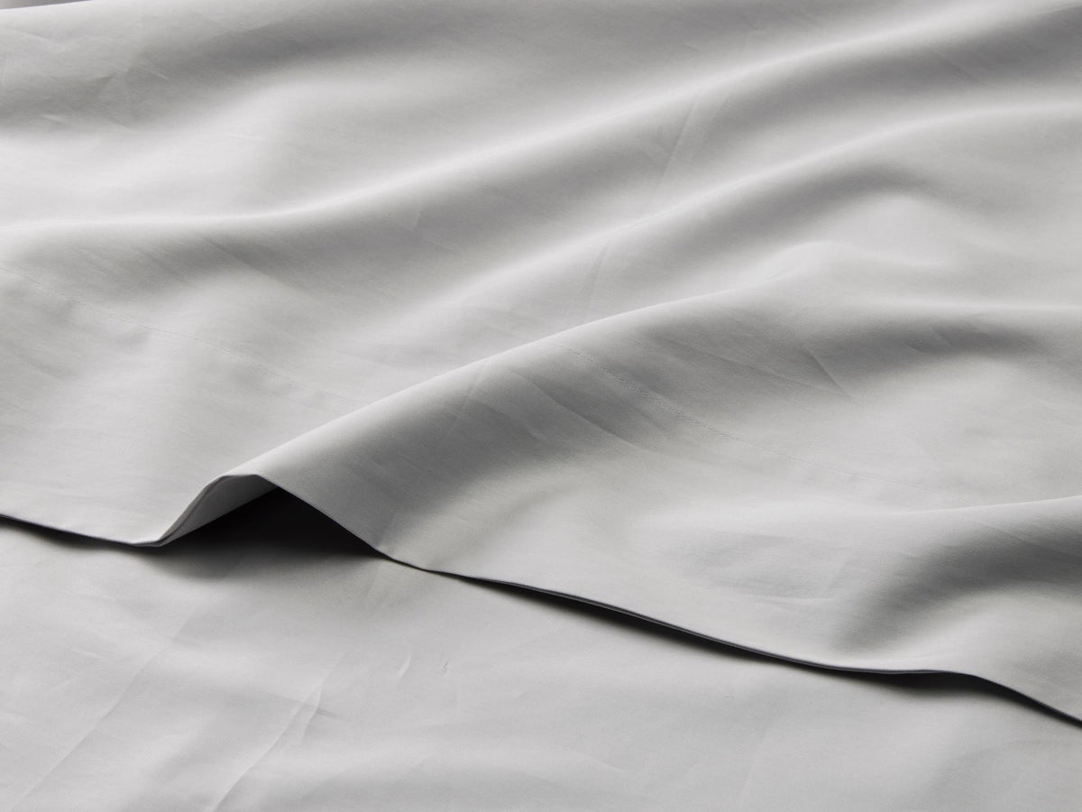 Silk & Snow Egyptian Cotton Bedding Set – Full / Dusk Gray – view 2