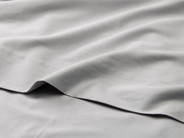 Silk & Snow Egyptian Cotton Bedding Set – Full / Dusk Gray – view 2