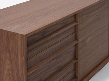 71" - Walnut with Base (Sold Separately)