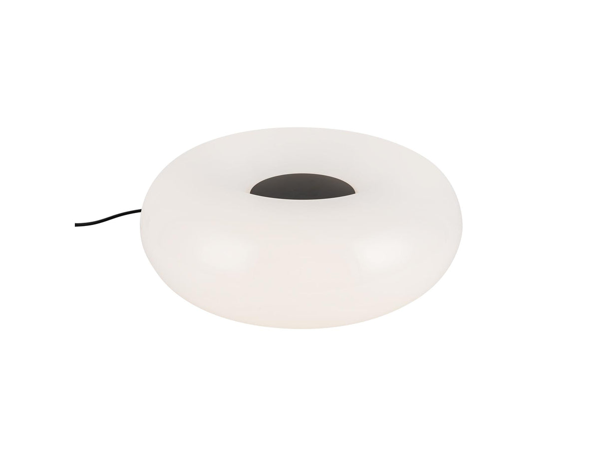 Nimbus Table Lamp – 12" / Black/Opal Glass – view 2