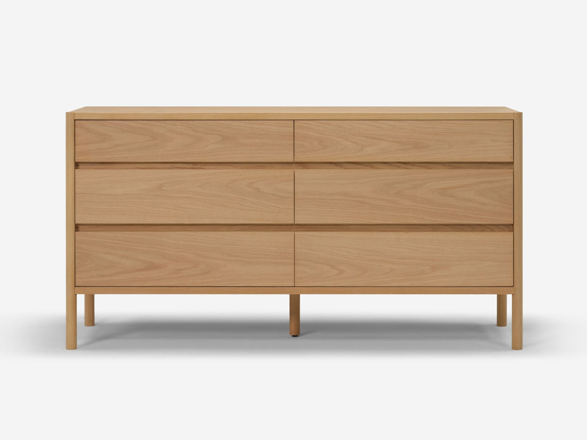 Monarch Double Dresser – Oak