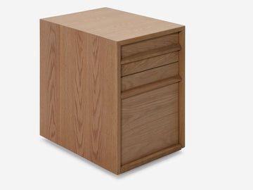 Marcel Pedestal – Oak – view 6