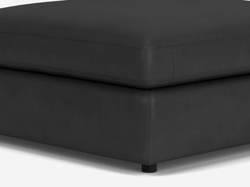 Everyday Storage Ottoman – Shallow (38.5") / Square / Fabric/Leather – view 8