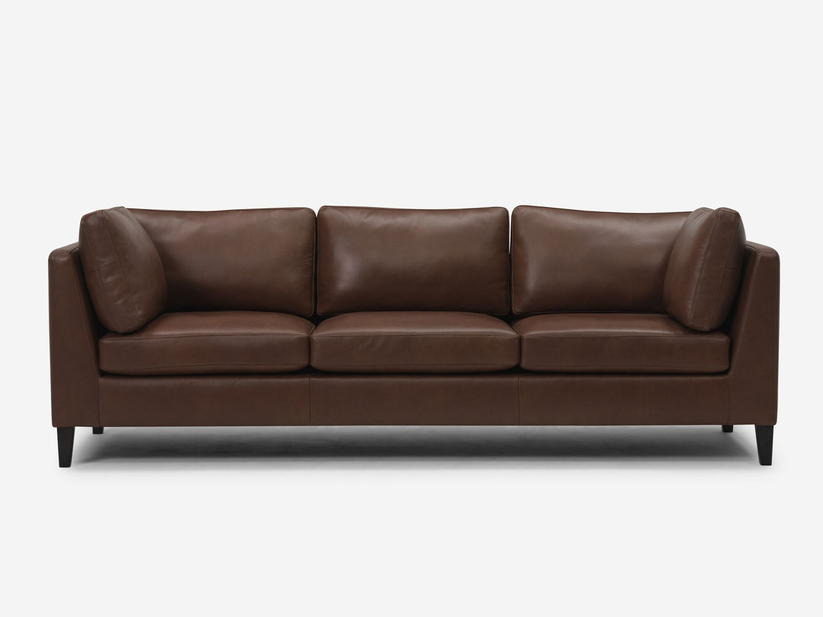 92" - Classic Mocha with Onyx Legs