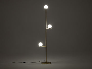 Stem Floor Lamp – Brass – view 2