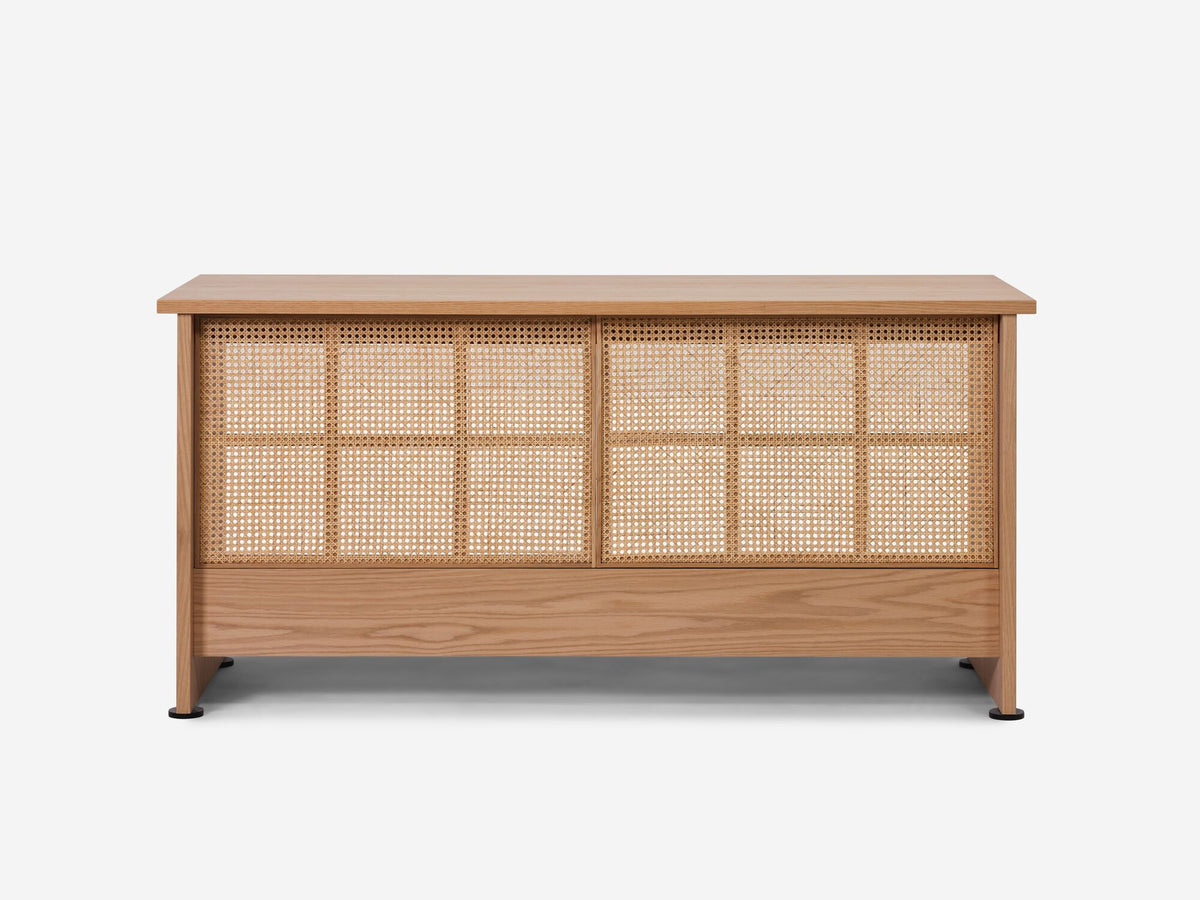 Oak - Natural Cane Screen