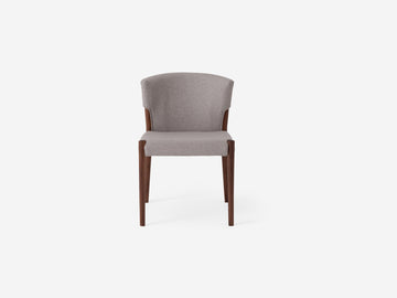 Wren Dining Chair – Upholstered Back / Walnut