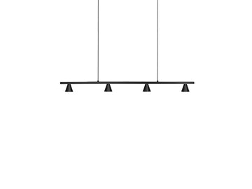 Dune Linear Pendant – 37" / Black