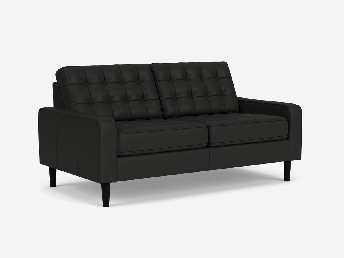Broadway Onyx with Black Ash Legs - Low Arm Height