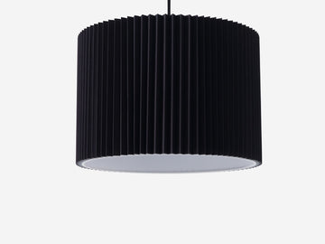 Custom Pleat Drum Pendant – view 3