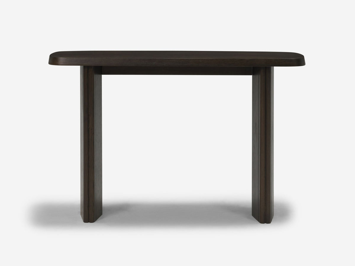 Tero Console Table – Smoked Oak