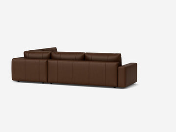 Coachella Madera - Right Hand Facing Backless Chaise - 1.5" Legs