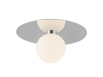 Elixir Flush Mount Light – 14" / Chrome – view 2