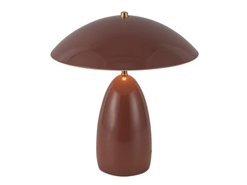 Poppy Table Lamp – Burgundy – view 3