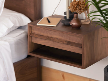 Marcel Open Shelf Floating Nightstand