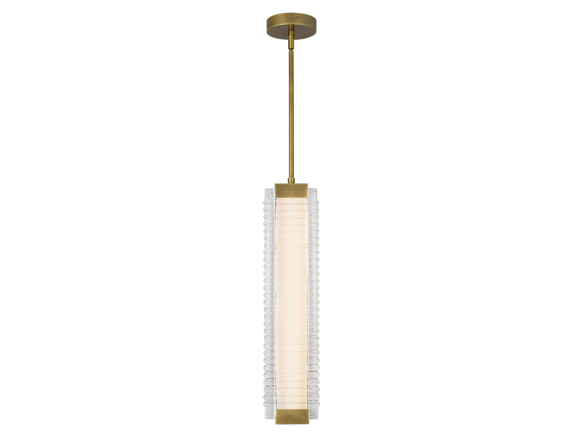 Alai Pendant – 24" / Vintage Brass