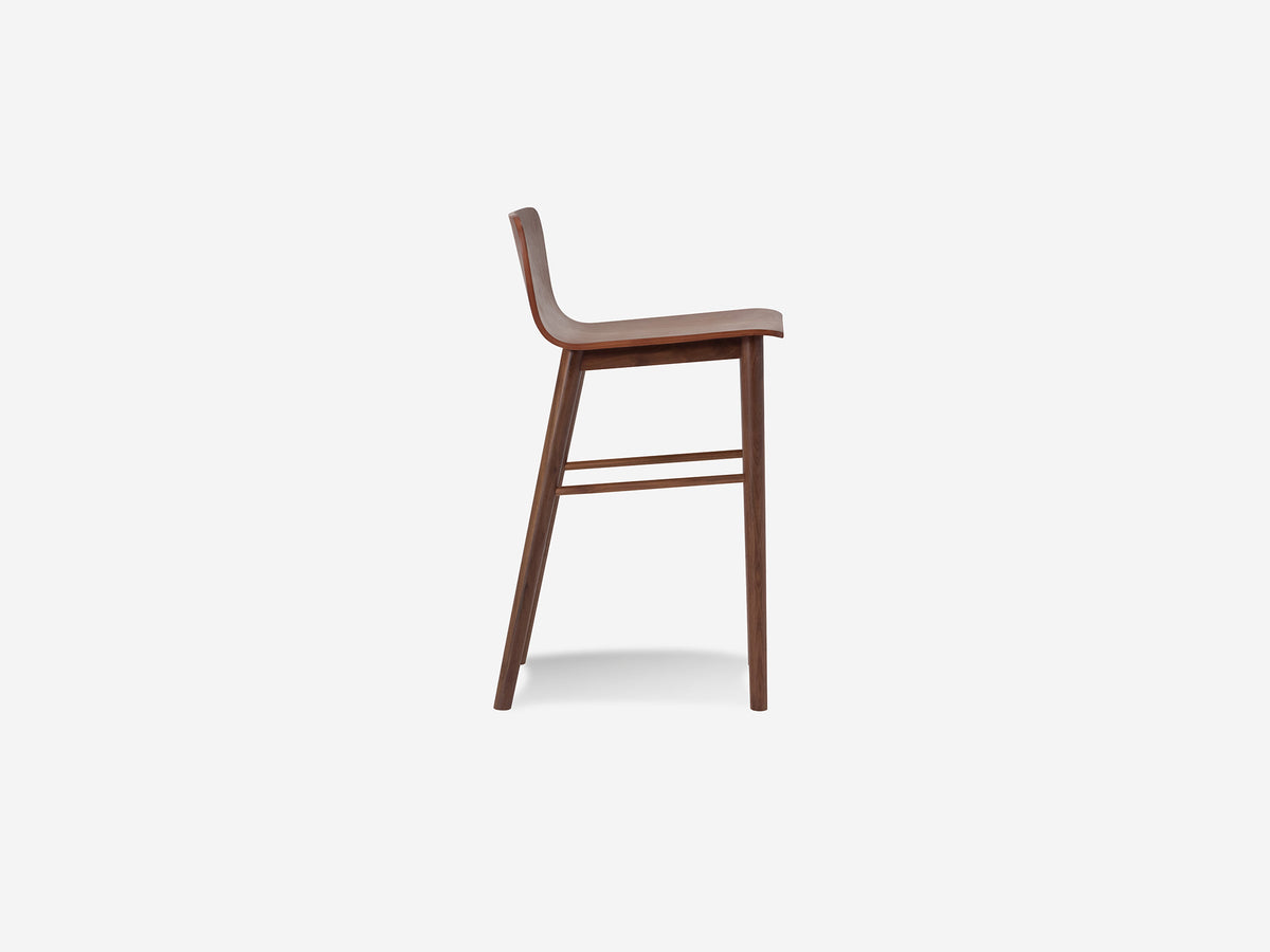 Tami Counter Stool – Walnut – view 3