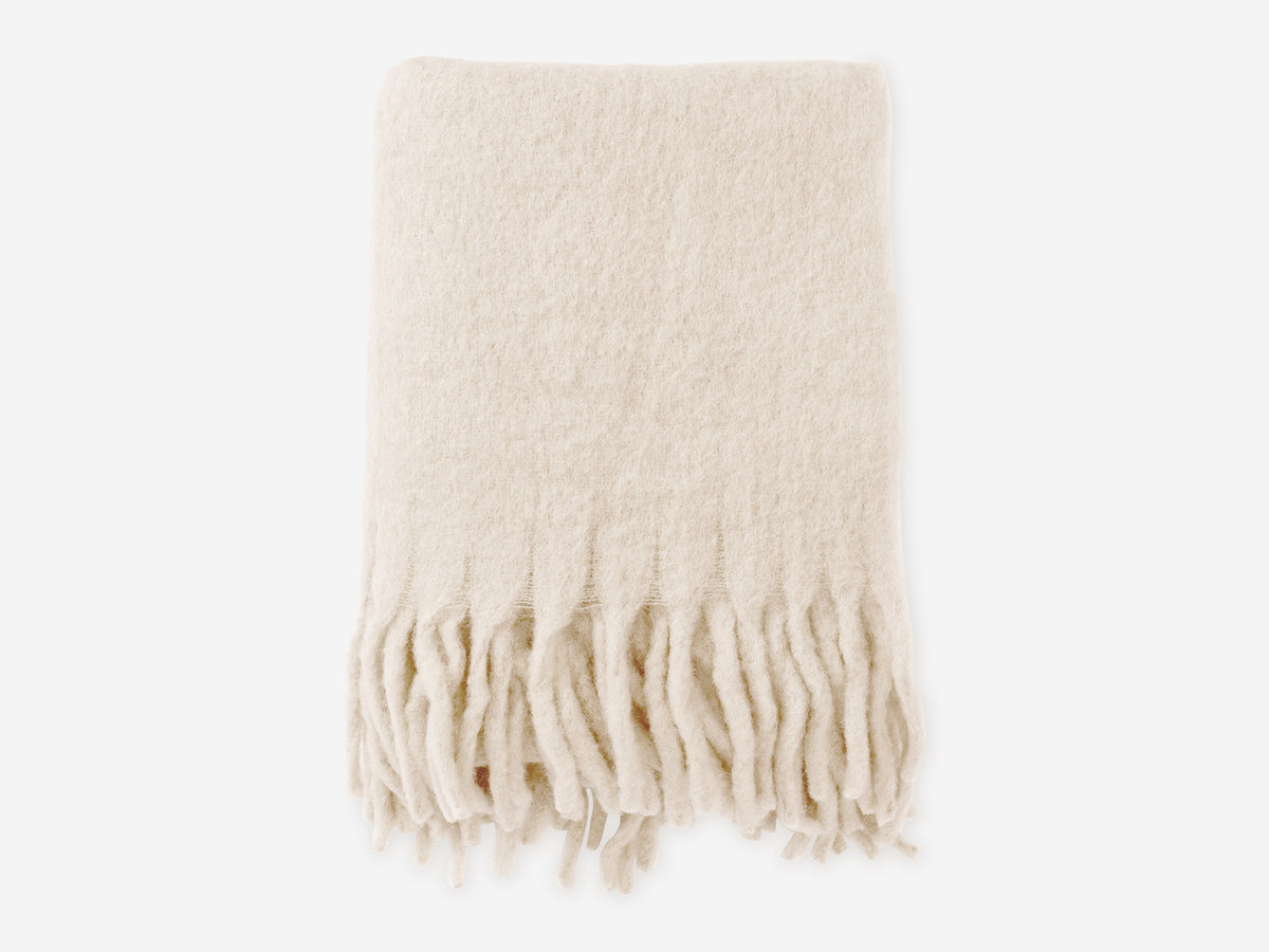 Wooly Throw – Butter