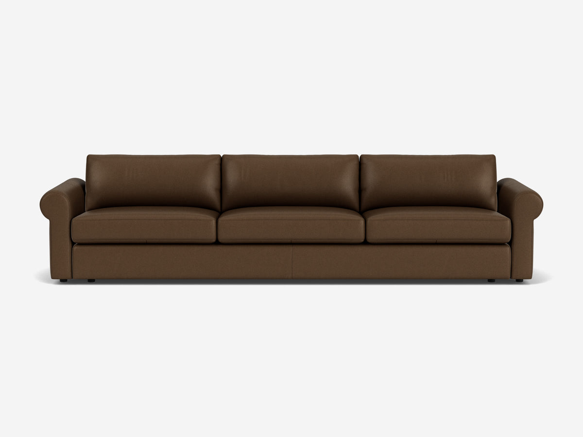 Durango Rio Leather - 3 Seater - Shallow - Roll Arms