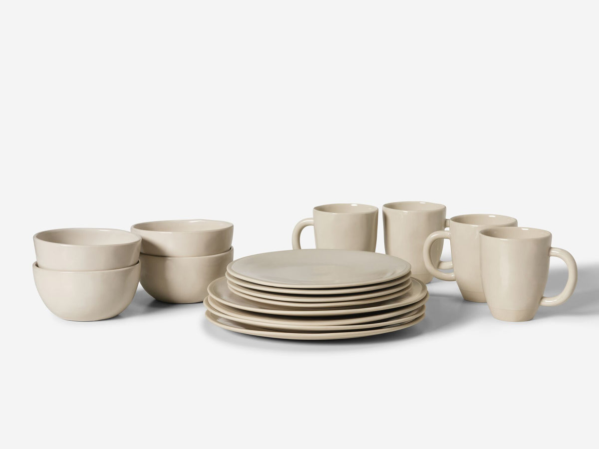 Sienna Dinnerware Set – White