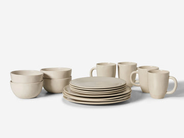 Sienna Dinnerware Set – White