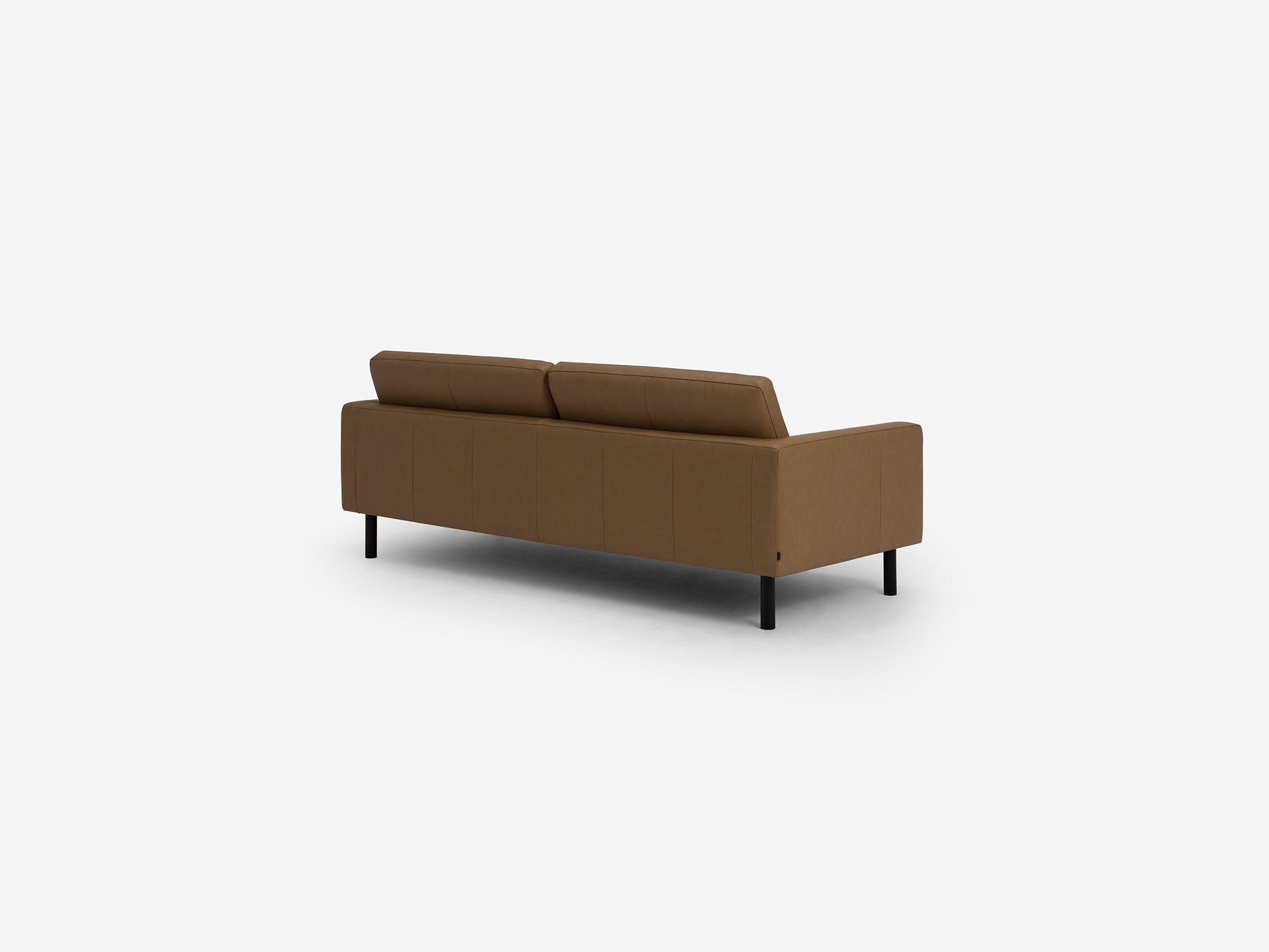 Joan Sofa | Black, brown, white or tan leather couch – EQ3