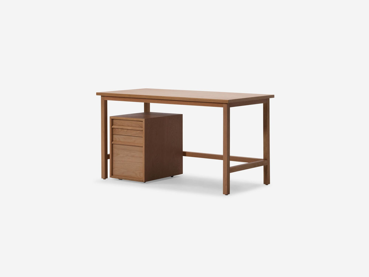 Marcel Pedestal – Oak – view 9