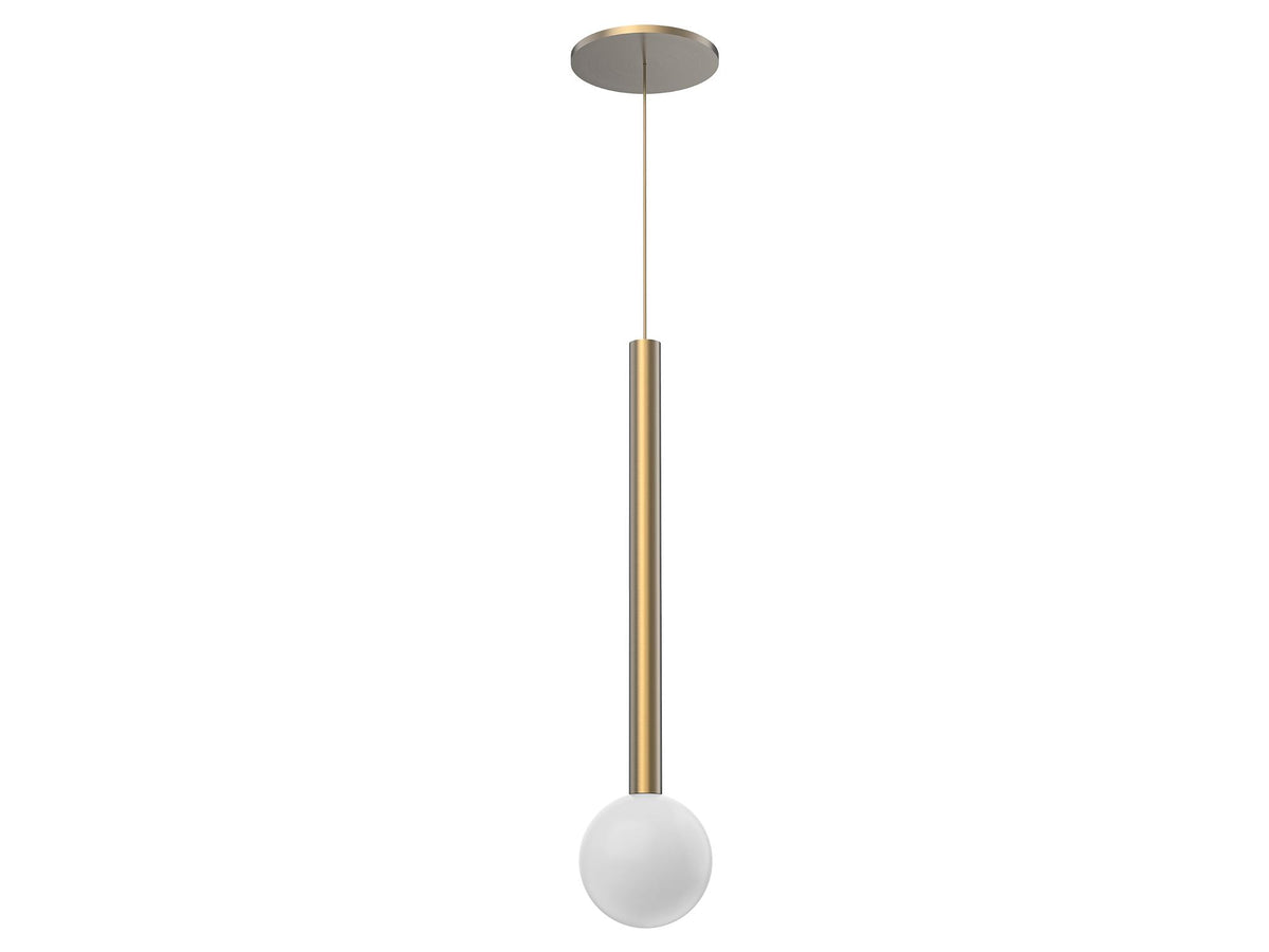 Elixir Pendant – 18" / Brushed Gold