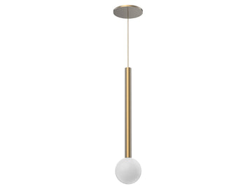 Elixir Pendant – 18" / Brushed Gold