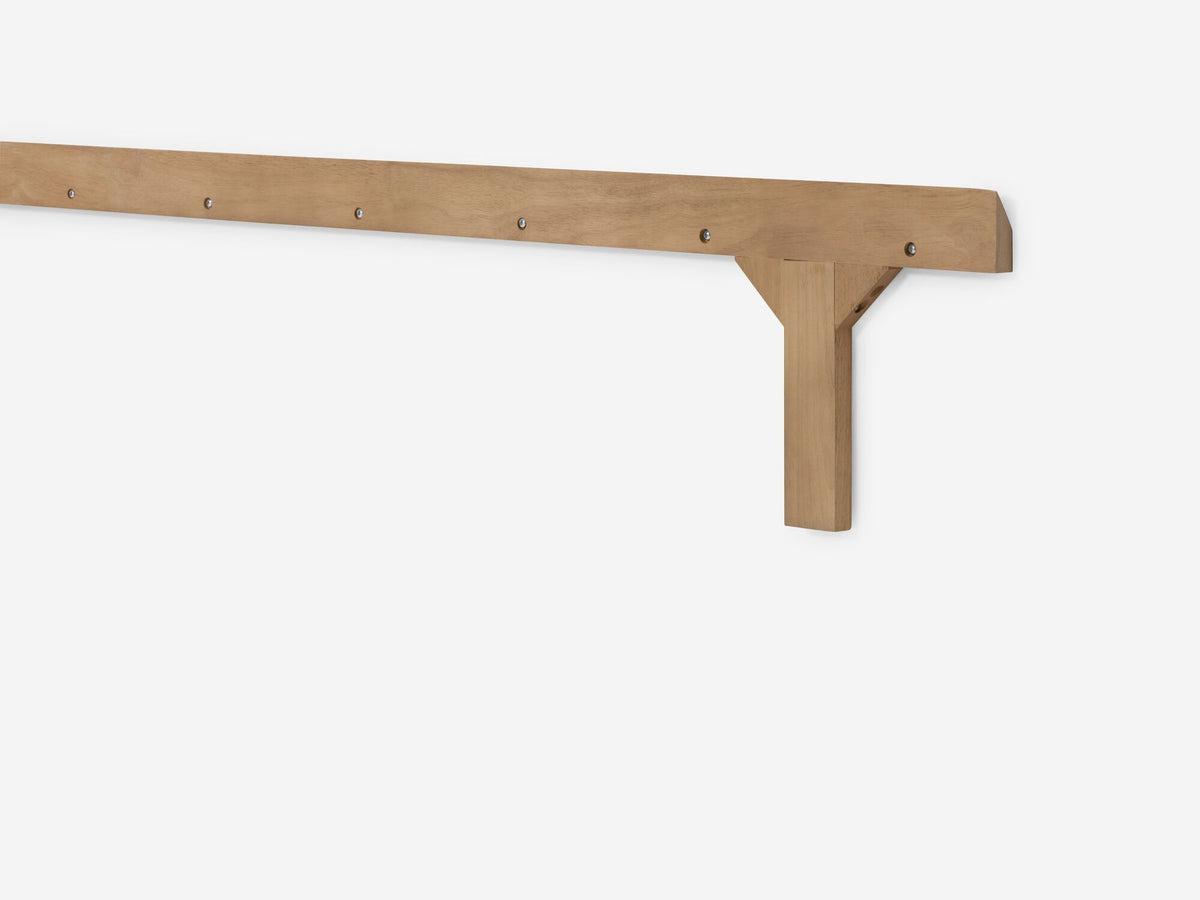 Marcel Floating Media Unit – 65" / Oak – view 6
