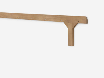 Marcel Floating Media Unit – 65" / Oak – view 6