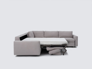 Ava Cloud with Stainless Steel Legs - Narrow Arms - Right Hand Facing Loveseat