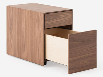 Kendall Pedestal – Walnut – view 3