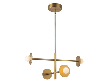 Elixir Chandelier – Brushed Gold