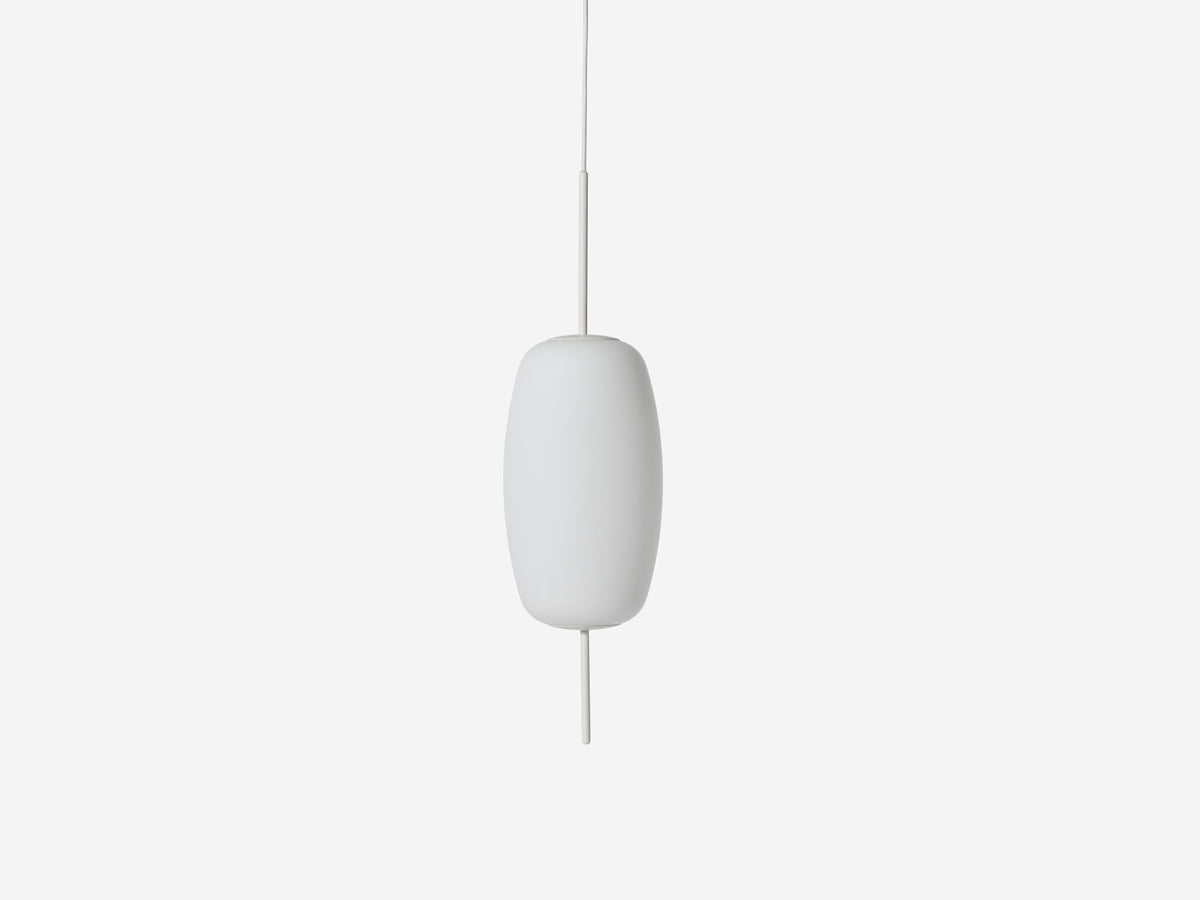 Silk Pendant Lamp – Large / White