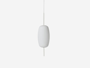 Silk Pendant Lamp – Large / White