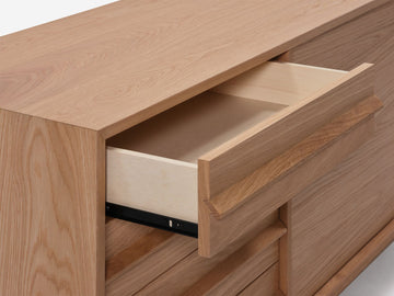 71" - Oak with Base (Sold Separately)