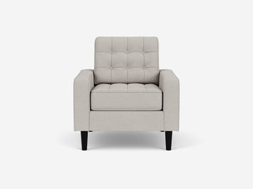 Panama Zinc with Black Ash Legs - Low Arm Height