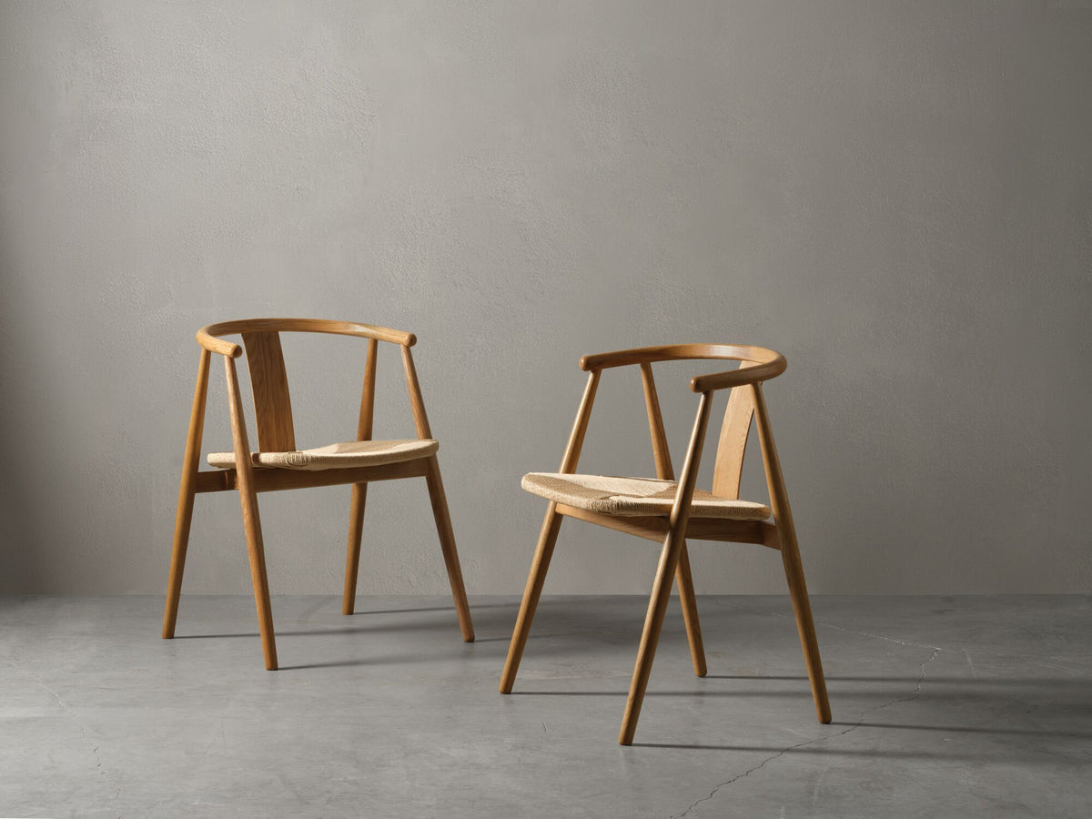 Lena Dining Chair – Oak – view 7