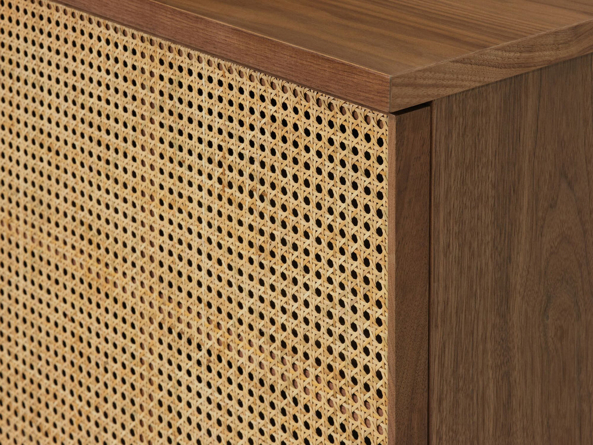 Walnut - Cane Door