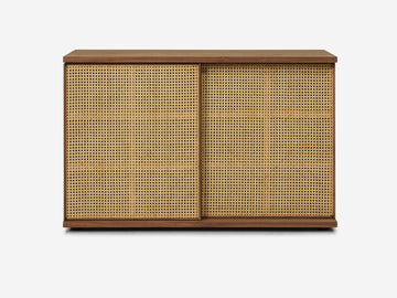 Standard - Walnut - Cane Doors