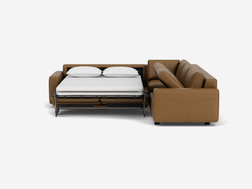Rein Toast with Black Ash Legs - Standard Arms - Right Hand Facing Storage Loveseat