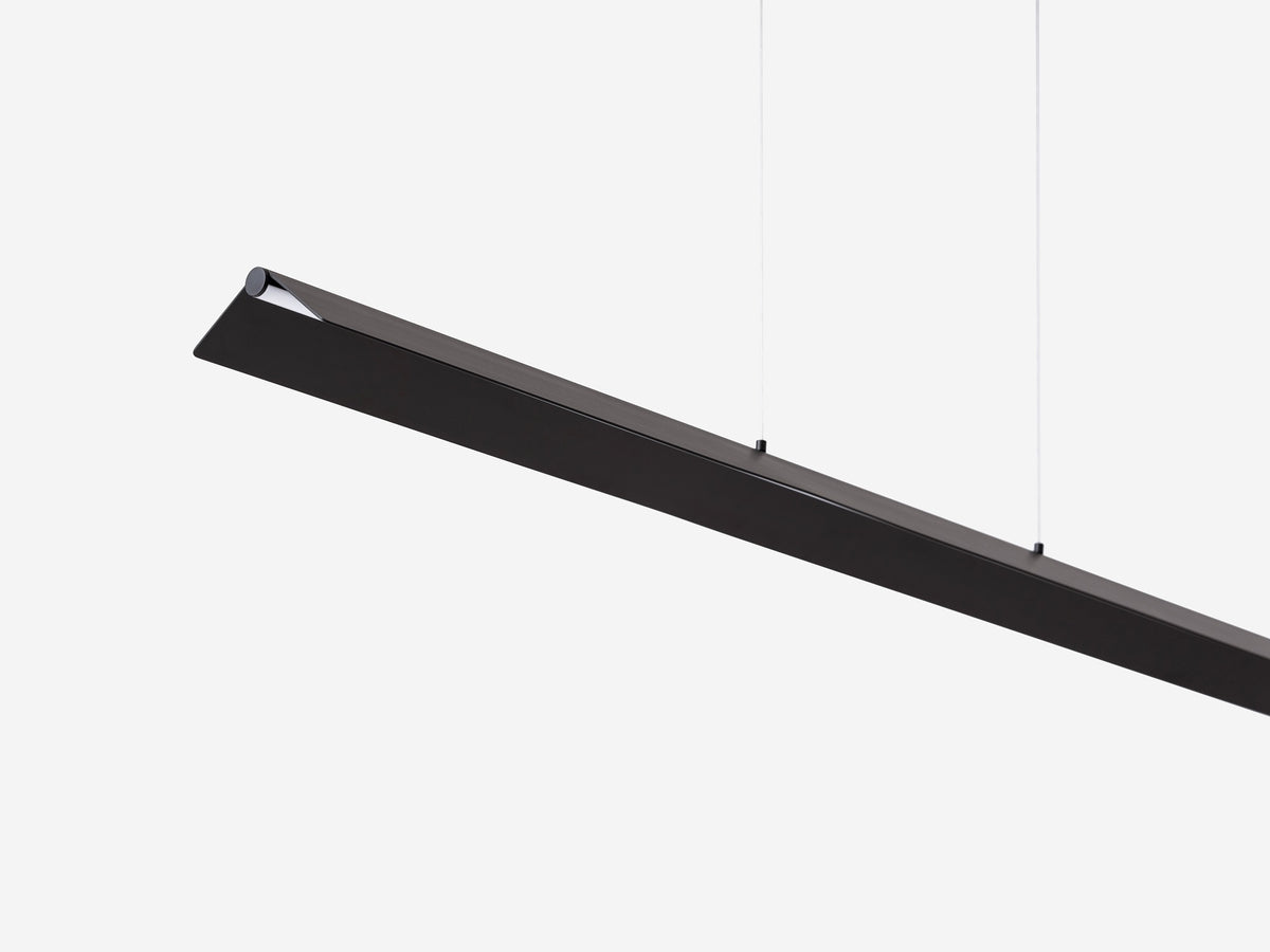 Oxford Pendant Lamp – Large / Black Aluminum – view 3