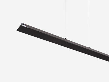 Oxford Pendant Lamp – Large / Black Aluminum – view 3