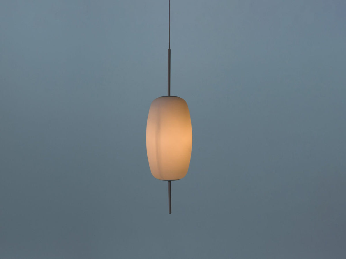 Silk Pendant Lamp – Large / White – view 2