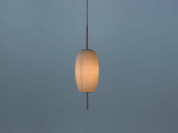 Silk Pendant Lamp – Large / White – view 2