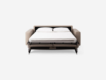 Reva Sleeper Sofa – Standard (8.3") / Double / Leather / Reva Double Core Leather – view 2