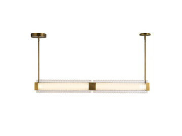 Alai Linear Pendant – Vintage Brass
