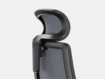 Ergonomic Pro Headrest – Vegan Leather / Black