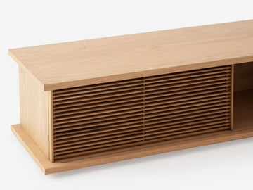 Plank 83" Low Media Unit – view 5